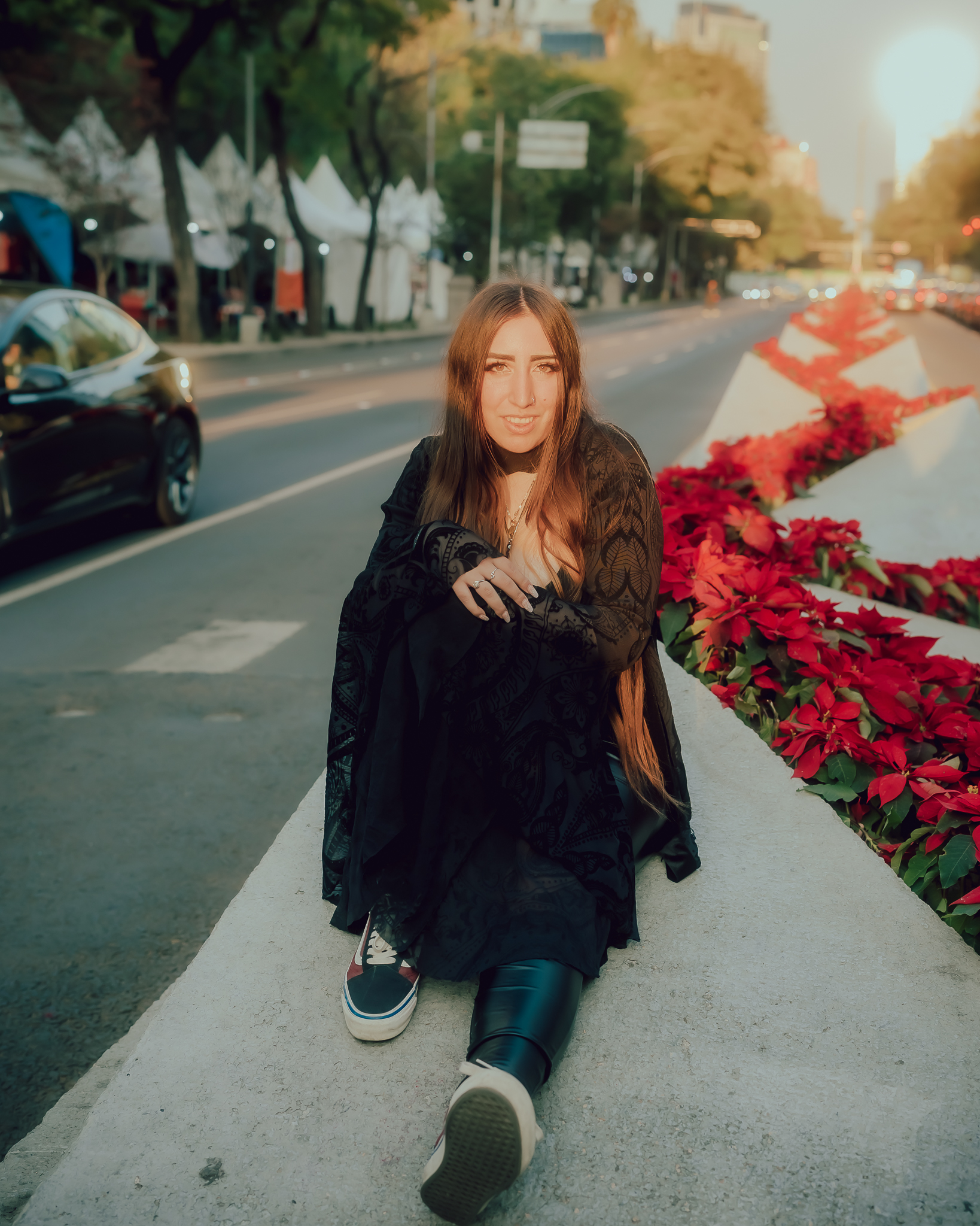 An image of Argelia sitting.